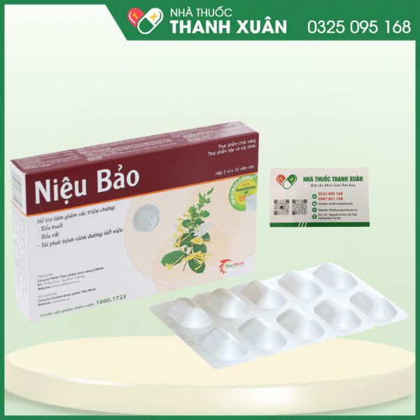 Niệu bảo - Giúp thanh nhiệt giải độc, lợi tiểu